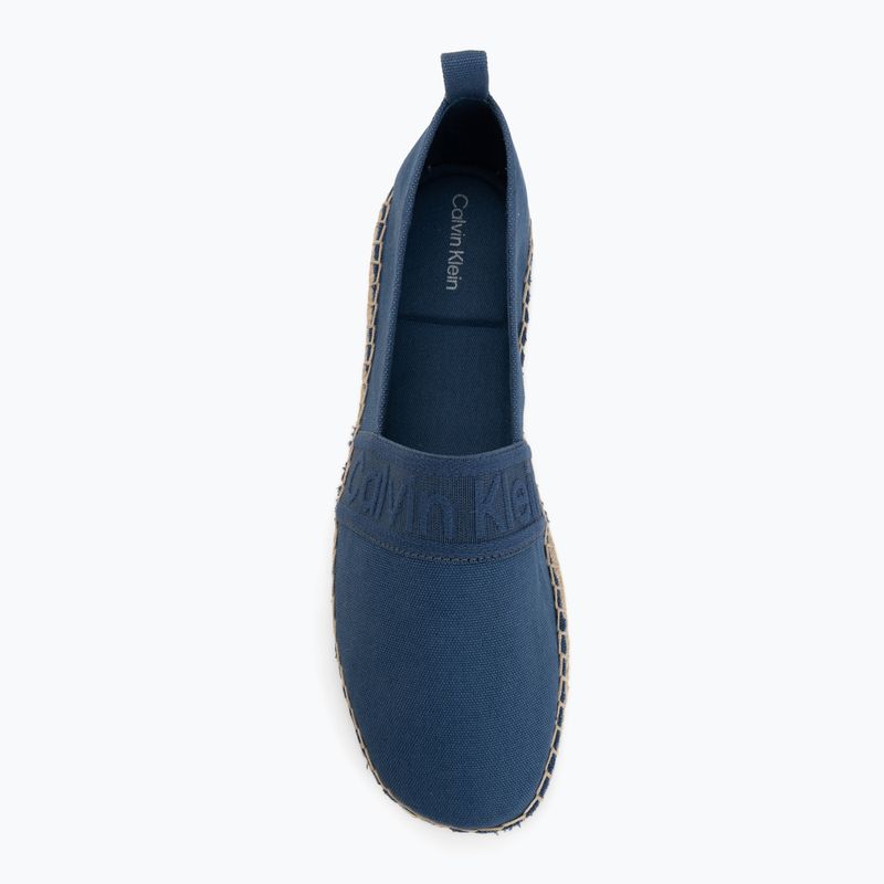 Női spárgatalpú cipők Calvin Klein HW0HW02934 Oblique Webbing Key Largo 5