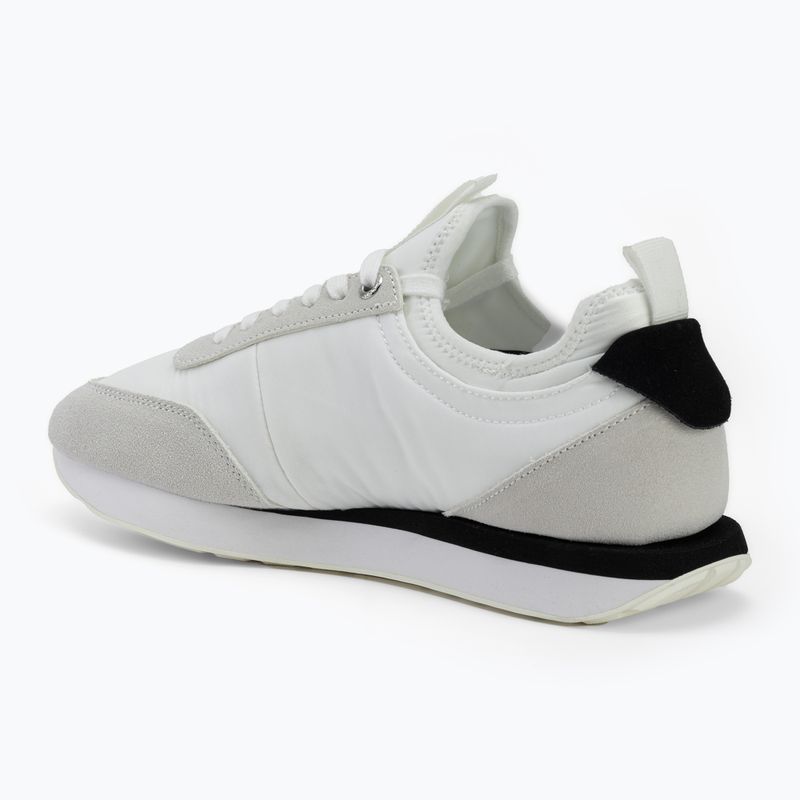 Női cipők Calvin Klein YW0YW02060 Retro Runner Sock Laceup Mix Mat bright white/black/marshmallow 3