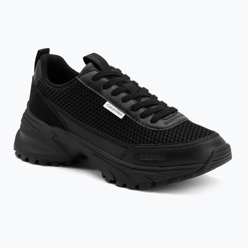 Női cipők Calvin Klein HW0HW03000 Hike Runner Lup Lin Mesh triple black