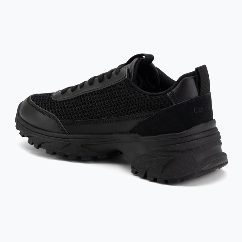 Női cipők Calvin Klein HW0HW03000 Hike Runner Lup Lin Mesh triple black 3