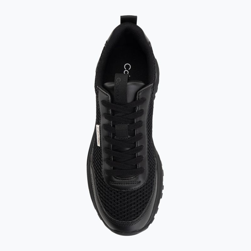 Női cipők Calvin Klein HW0HW03000 Hike Runner Lup Lin Mesh triple black 5