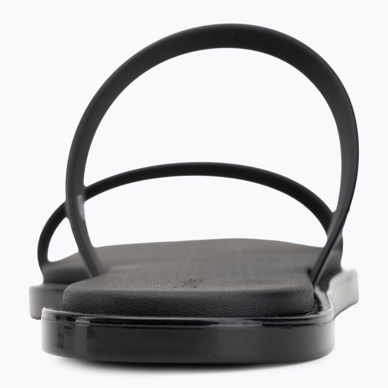 Női papucsok Calvin Klein HW0HW02963 Jelly Doub Bar Shiny triple black 6