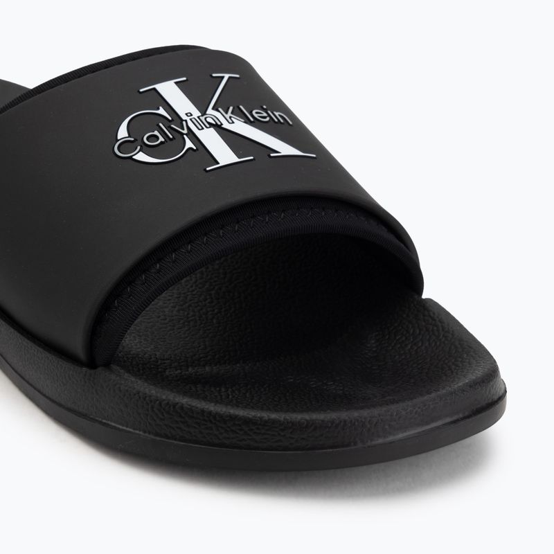 Női papucsok Calvin Klein Ess Rubber Neoprene black/bright white 7