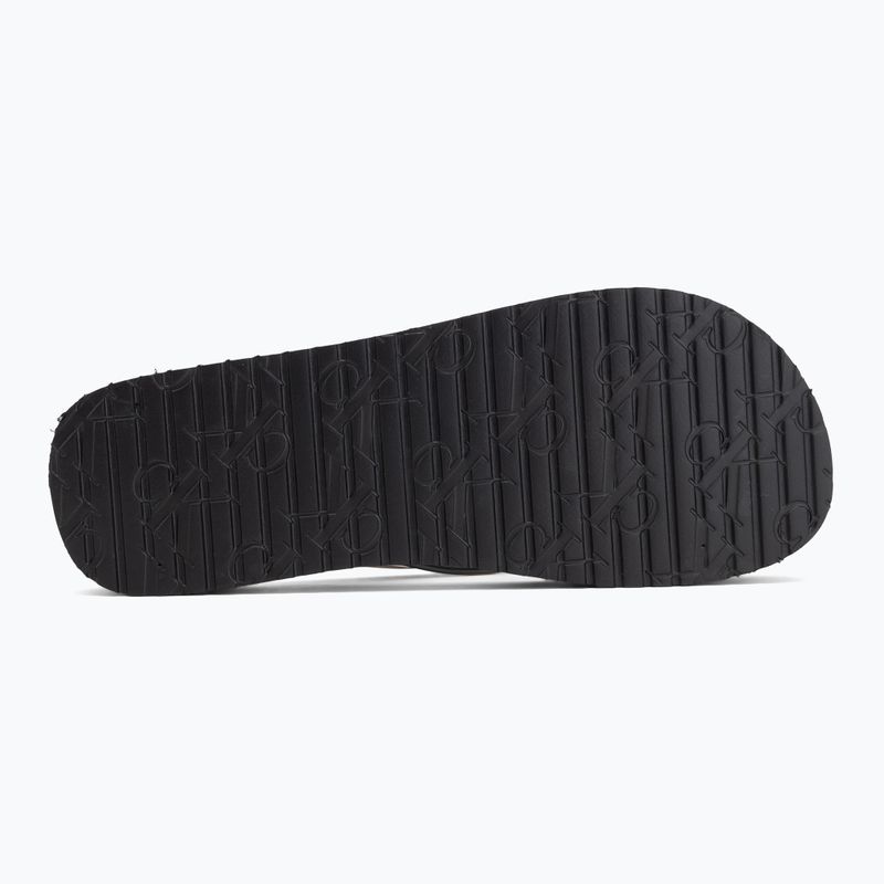 Női flip-flop papucsok Calvin Klein HW0HW03120 Flatform triple black 4