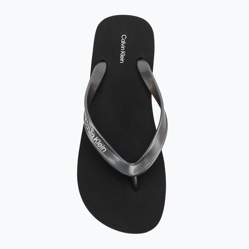 Női flip-flop papucsok Calvin Klein HW0HW03120 Flatform triple black 5