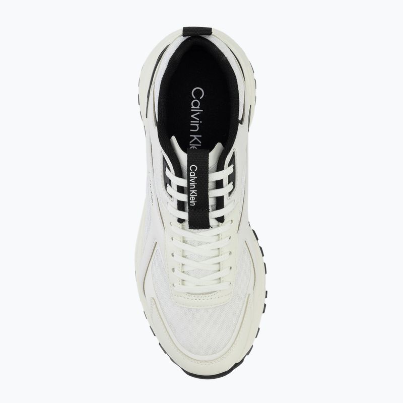 Női cipők Calvin Klein HW0HW03002 Hike Run Ckstripe Mesh bright white/black 5