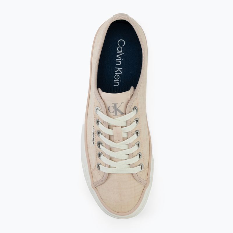 Női cipők Calvin Klein HW0HW02970 Vulc Flatf Laceup Ripst whisper pink/key largo 5