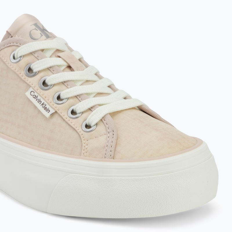 Női cipők Calvin Klein HW0HW02970 Vulc Flatf Laceup Ripst whisper pink/key largo 7