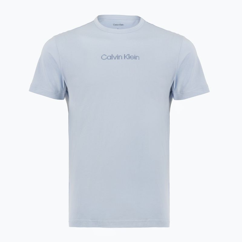 Férfi pizsama Calvin Klein LV00NM2900 breezy blue top w/diamond logo 3