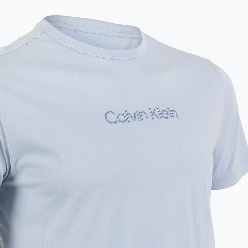 Férfi pizsama Calvin Klein LV00NM2900 breezy blue top w/diamond logo 5