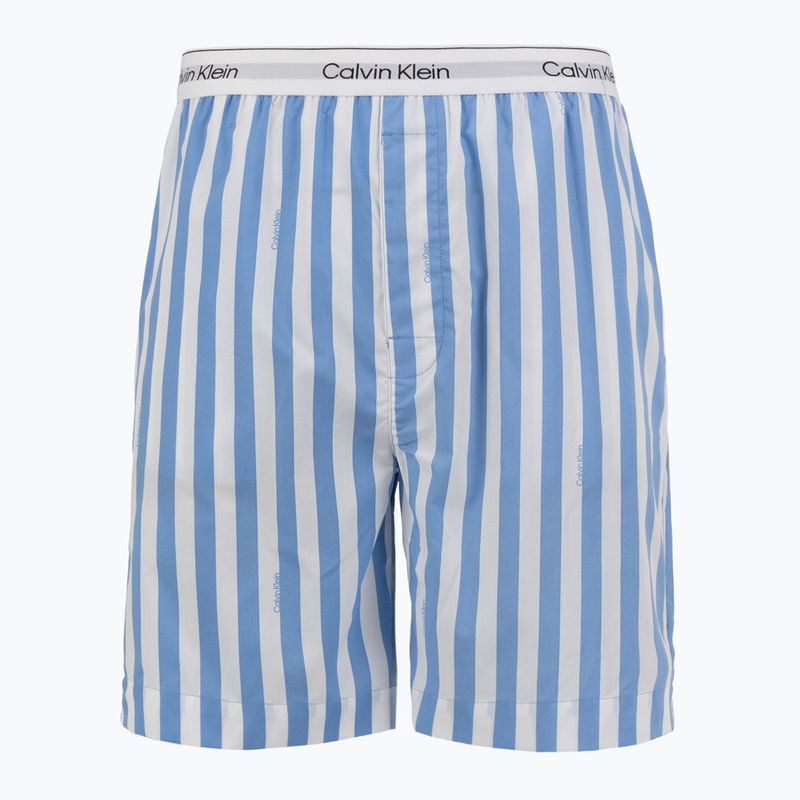 Férfi pizsama Calvin Klein LV00NM2903 classic white top/vertical boardway 6