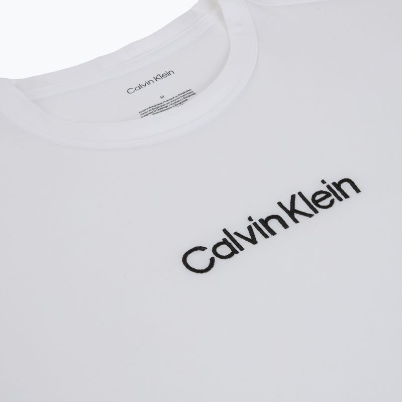 Férfi pizsama Calvin Klein LV00NM2903 classic white top/aurora stripe 5
