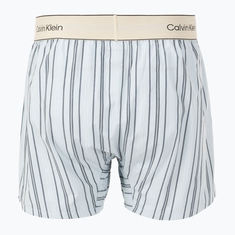Boxeralsó Calvin Klein LV00NM2945 Boxer Trad majorca stripe breezy blue 2