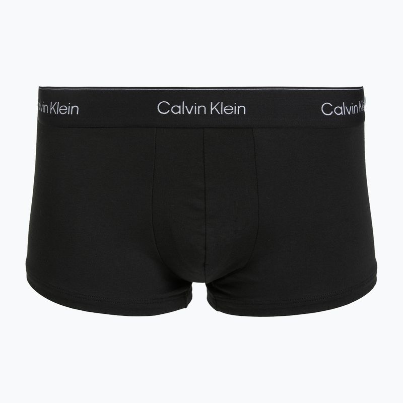 Férfi boxeralsó Calvin Klein LV00NB4390 Low Rise Trunk 5 pairs black wb/blue descent wb/green bi/khaki 6
