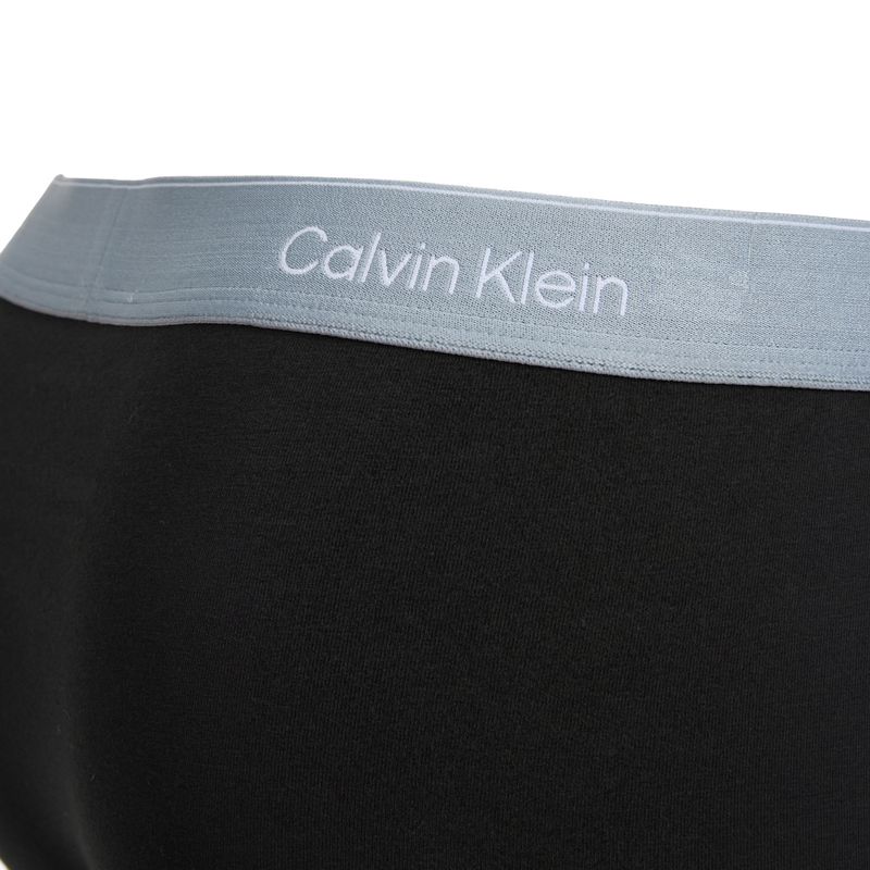 Férfi boxeralsó Calvin Klein LV00NB4390 Low Rise Trunk 5 pairs black wb/blue descent wb/green bi/khaki 8