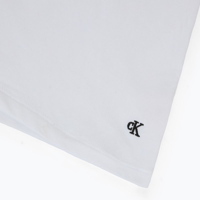 Férfi póló Calvin Klein LV00NB4185 Crew Neck 3 pcs. black with blue descent emb/blue descent 4