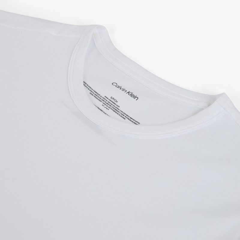 Férfi póló Calvin Klein LV00NB4185 Crew Neck 3 pcs. black with blue descent emb/blue descent 5
