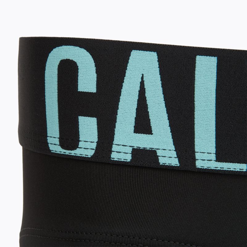 Férfi alsónadrág Calvin Klein 000NB3610A Hip Brief 3 pairs black w/ombre blue logo/black w/c 4