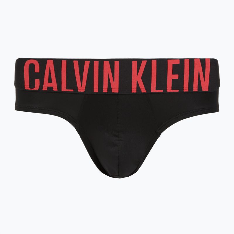 Férfi alsónadrág Calvin Klein 000NB3610A Hip Brief 3 pairs black w/ombre blue logo/black w/c 6