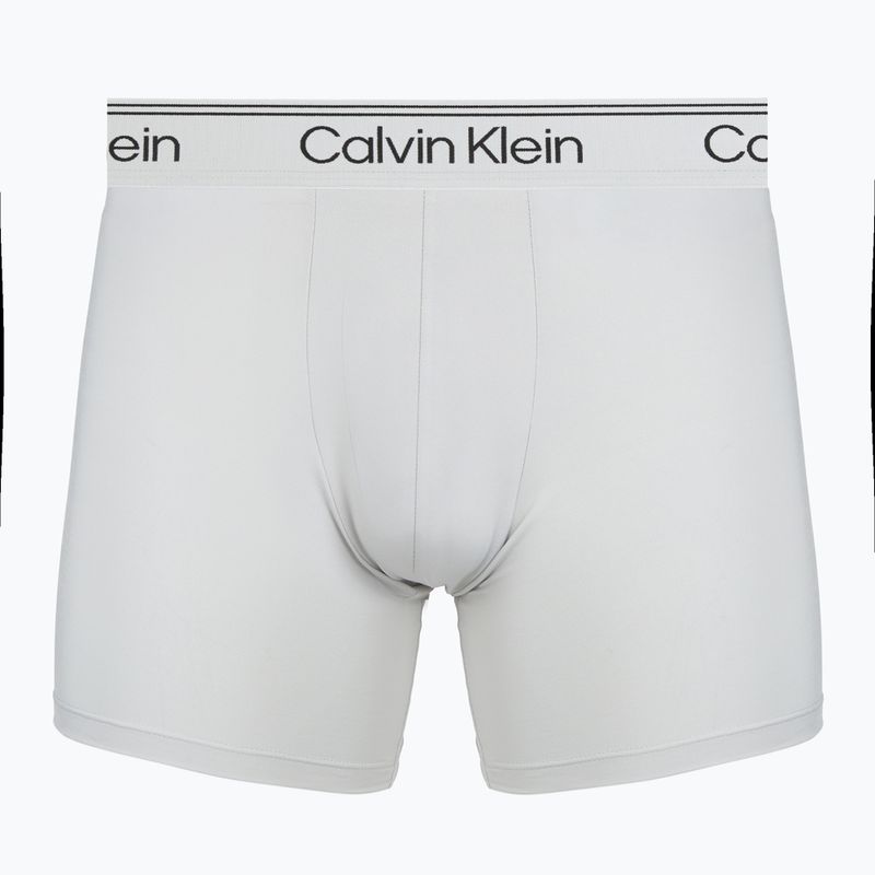 Férfi boxer nadrág Calvin Klein LV00NB4413 Brief 5 pairs light cast/shoreline/peach bliss/bl 2