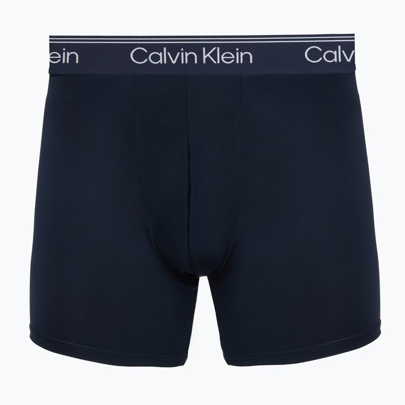 Férfi boxer nadrág Calvin Klein LV00NB4413 Brief 5 pairs light cast/shoreline/peach bliss/bl 5