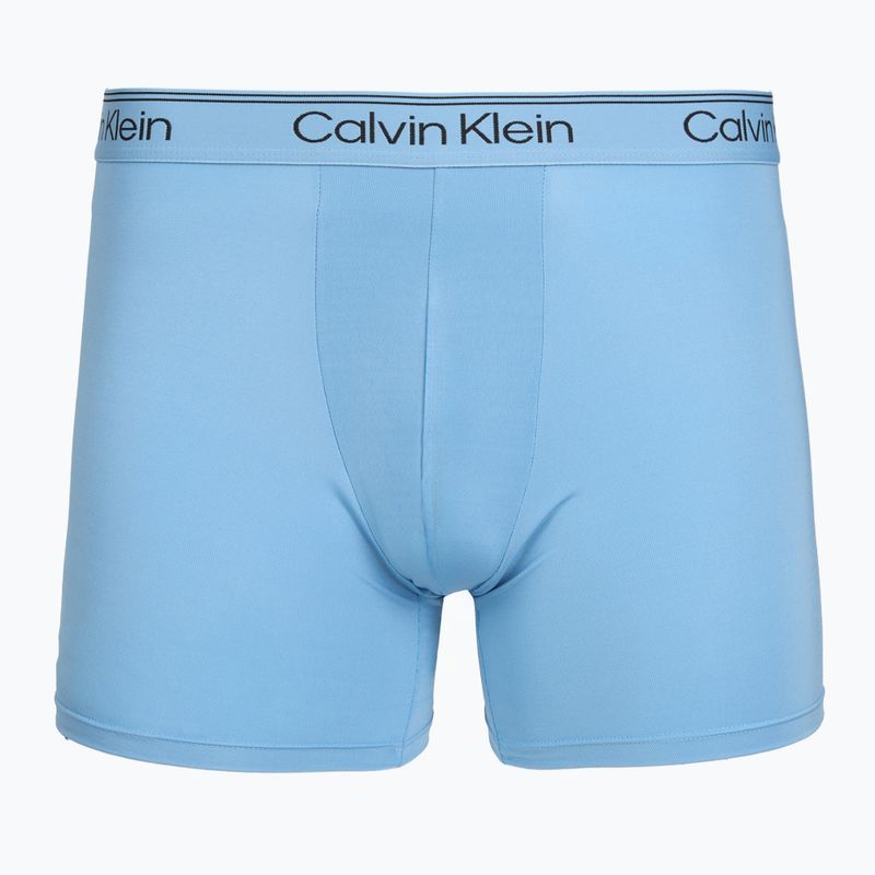 Férfi boxer nadrág Calvin Klein LV00NB4413 Brief 5 pairs light cast/shoreline/peach bliss/bl 7