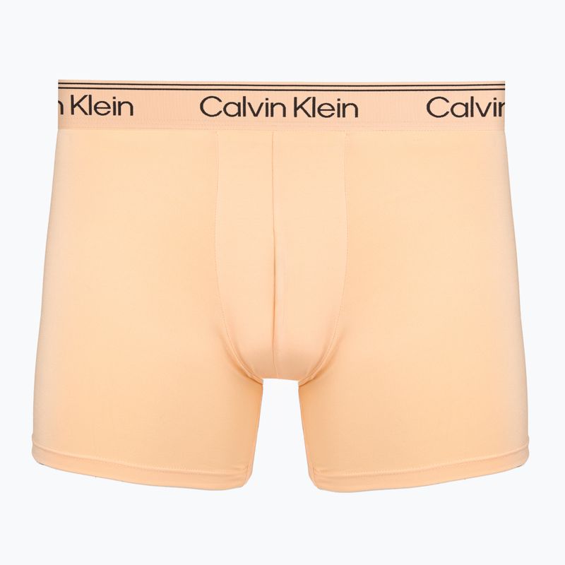 Férfi boxer nadrág Calvin Klein LV00NB4413 Brief 5 pairs light cast/shoreline/peach bliss/bl 8