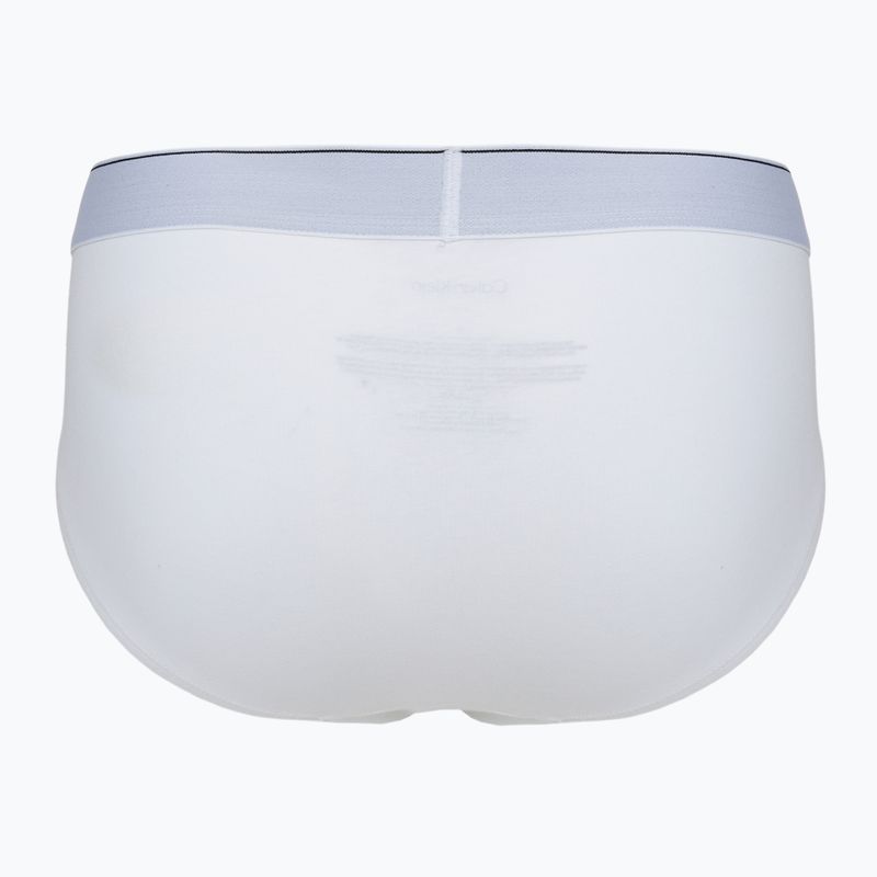 Férfi alsónadrág Calvin Klein LV00NB4471 Hip Brief 3 pairs black/misty grey/white 5