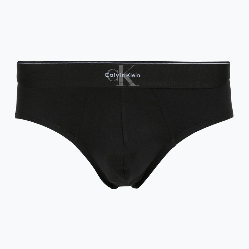 Férfi alsónadrág Calvin Klein LV00NB4471 Hip Brief 3 pairs black 2