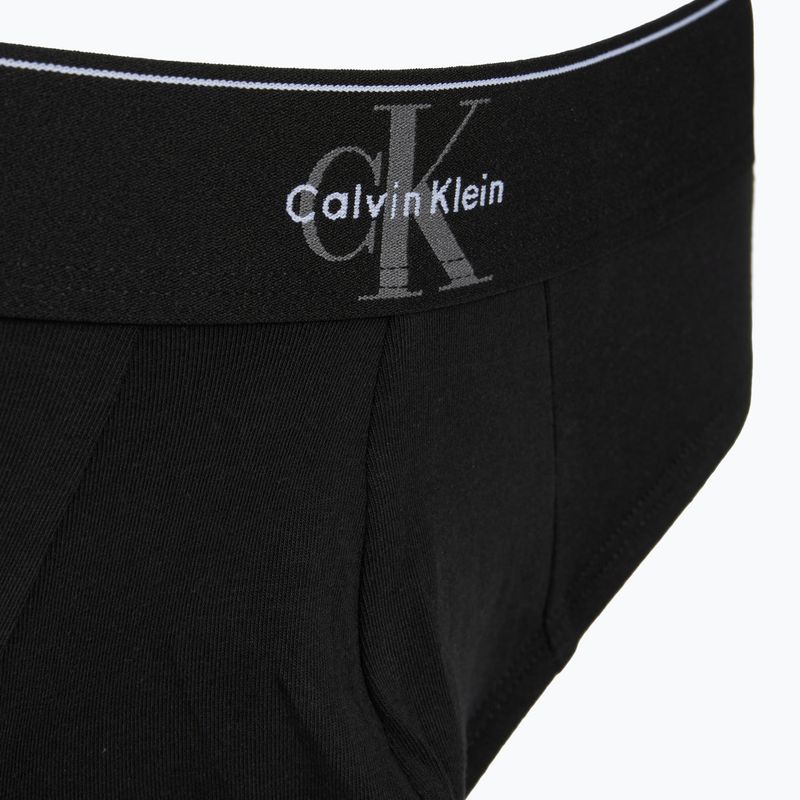 Férfi alsónadrág Calvin Klein LV00NB4471 Hip Brief 3 pairs black 4