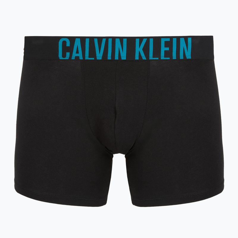 Boxeralsó Calvin Klein 000NB3609A Boxer Brief 3 pairs black w/oatmeal logo/black w/age 3