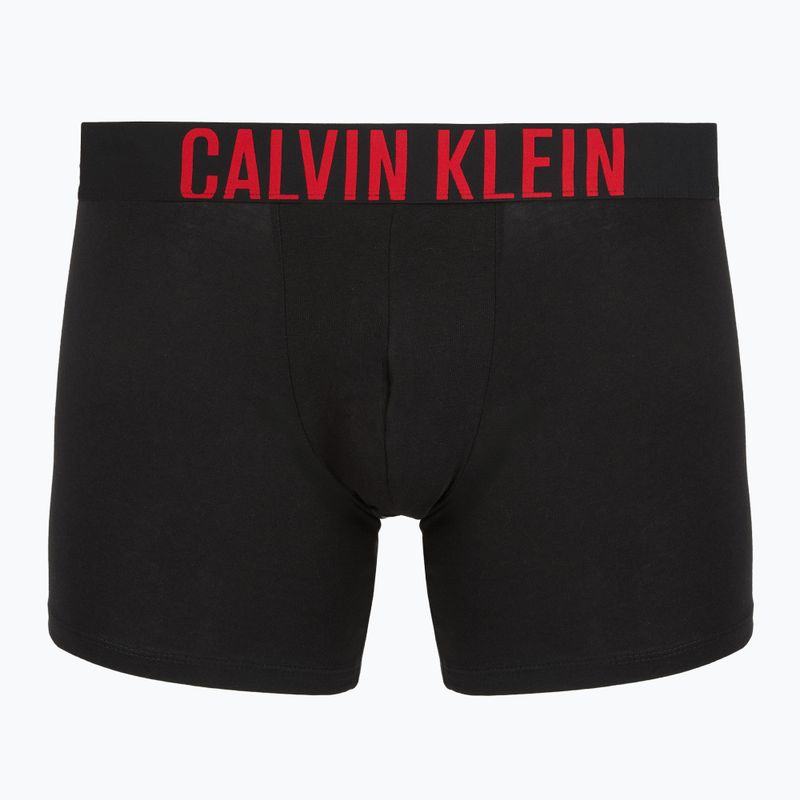 Boxeralsó Calvin Klein 000NB3609A Boxer Brief 3 pairs black w/oatmeal logo/black w/age 4