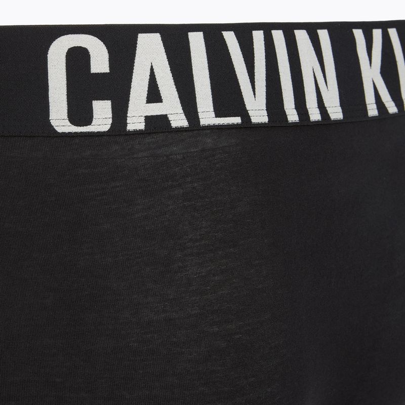Boxeralsó Calvin Klein 000NB3609A Boxer Brief 3 pairs black w/oatmeal logo/black w/age 6