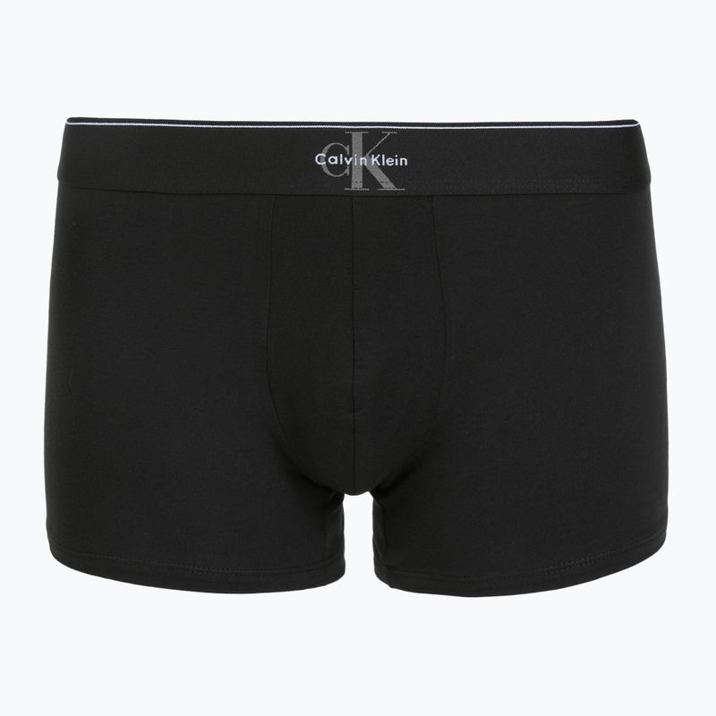 Férfi boxeralsó Calvin Klein LV00NB4472 Trunk 3 pairs black/misty grey/white 6