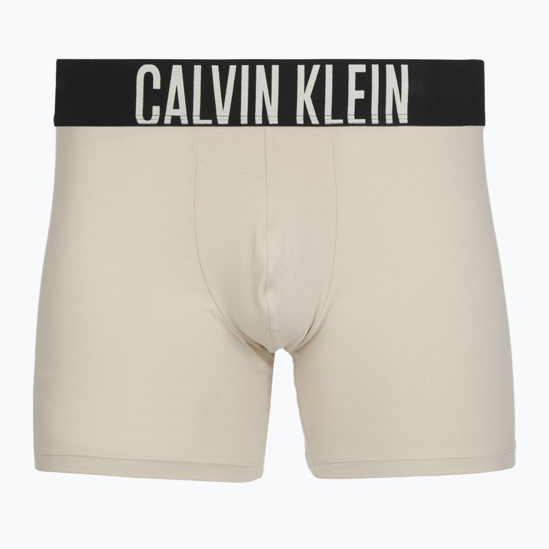Boxeralsó Calvin Klein 000NB3609A Boxer Brief 3 pairs oatmeal/aged redwood/bright turquoise 2
