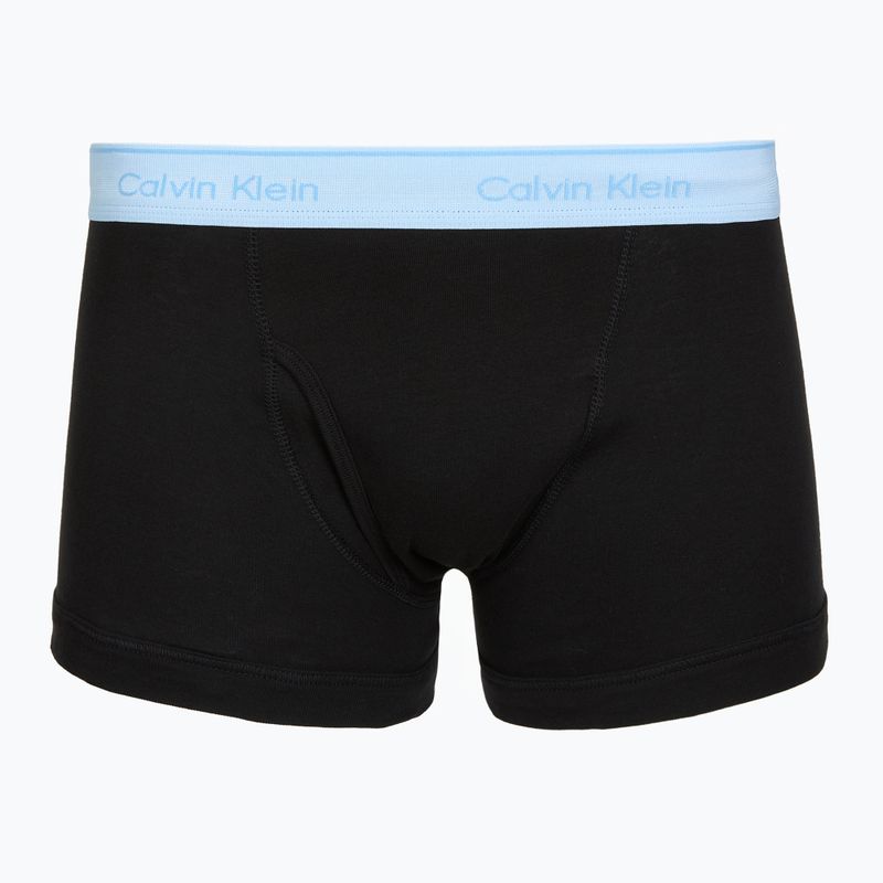 Boxeralsó Calvin Klein LV00NB1897 Trunk 5 pairs of black bodies with black/misty grey/purple 2