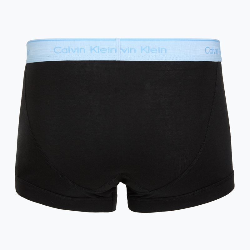 Boxeralsó Calvin Klein LV00NB1897 Trunk 5 pairs of black bodies with black/misty grey/purple 3