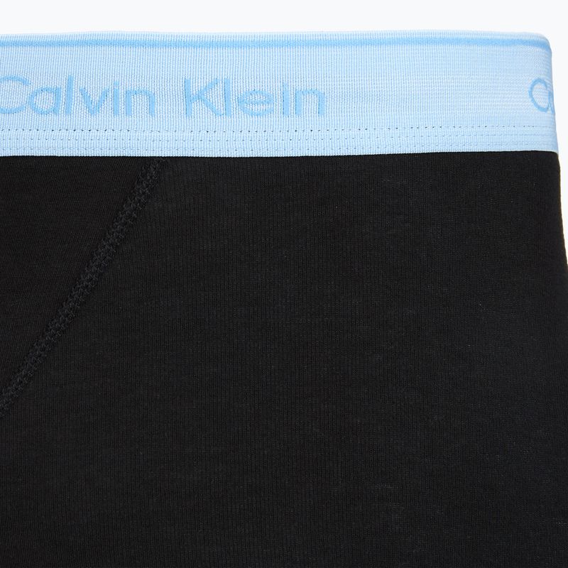 Boxeralsó Calvin Klein LV00NB1897 Trunk 5 pairs of black bodies with black/misty grey/purple 4