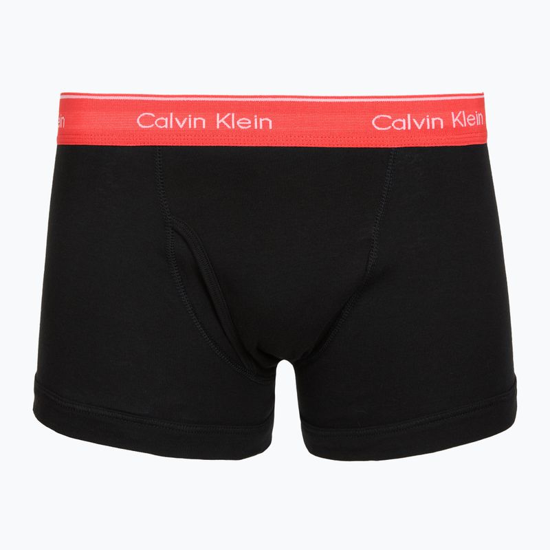 Boxeralsó Calvin Klein LV00NB1897 Trunk 5 pairs of black bodies with black/misty grey/purple 5