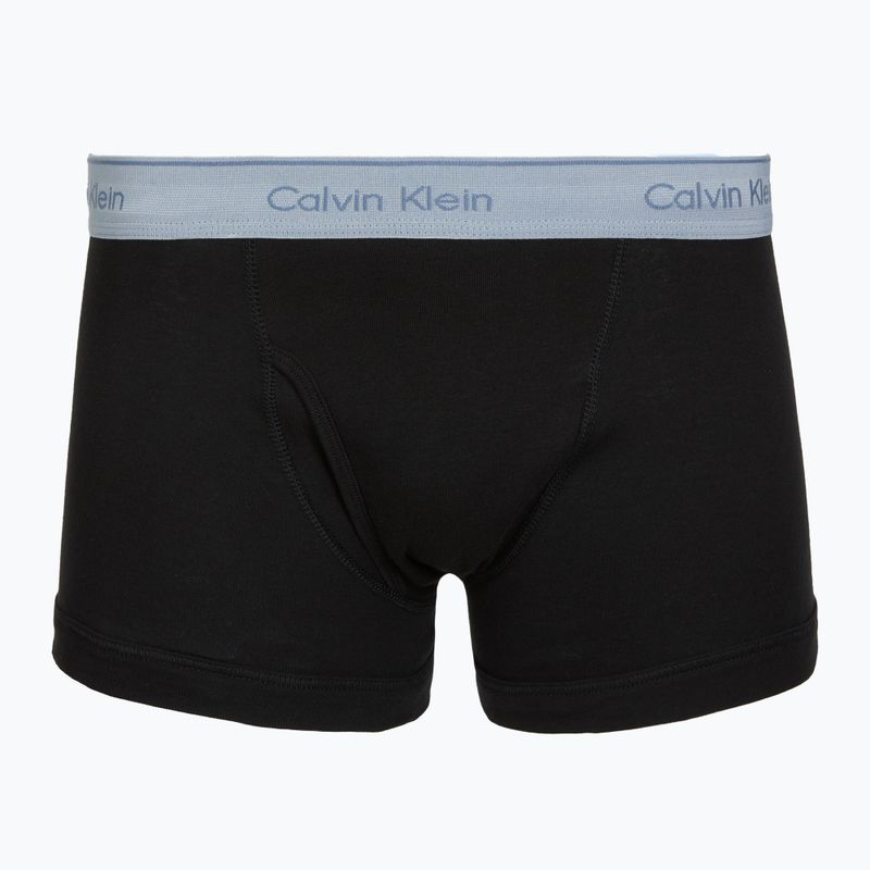 Boxeralsó Calvin Klein LV00NB1897 Trunk 5 pairs of black bodies with black/misty grey/purple 6