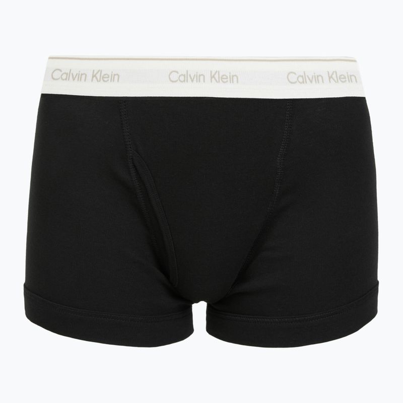 Boxeralsó Calvin Klein LV00NB1897 Trunk 5 pairs black bodies w/black/niagara falls 2
