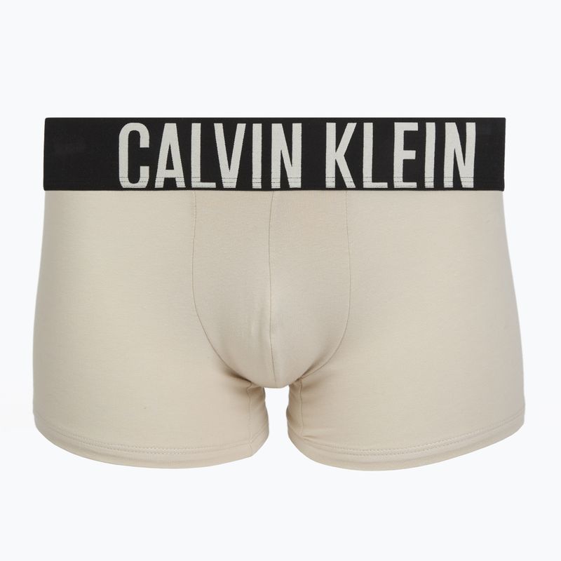 Férfi boxer Calvin Klein 000NB3608A Trunk 3 pár zabpehely/öreg vörösfa/ragyogó türkiz 2