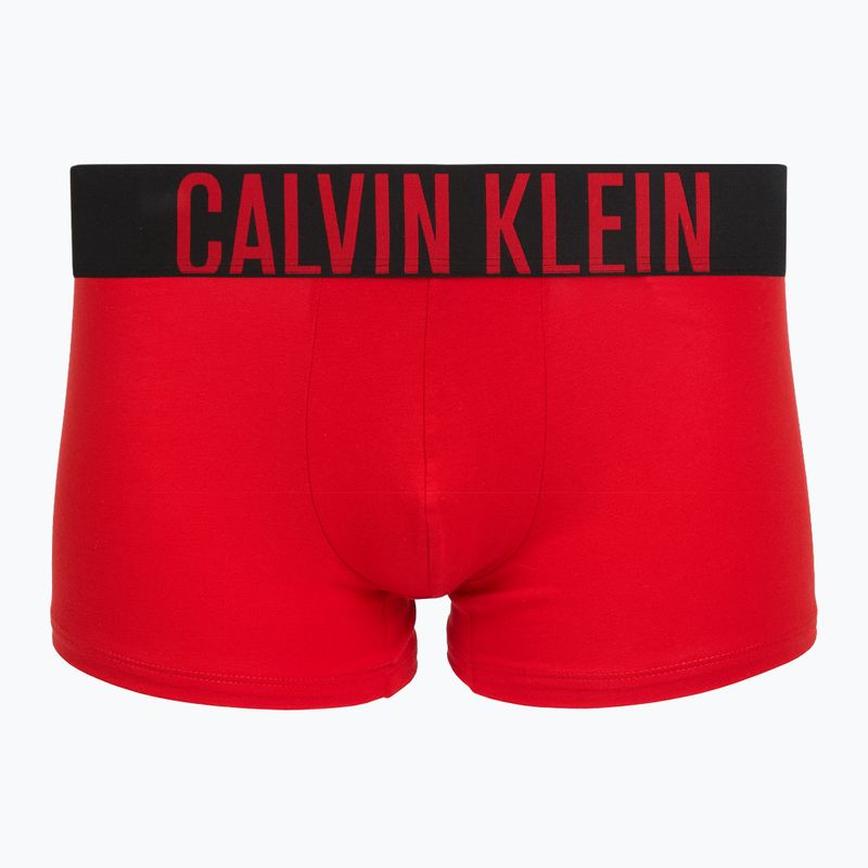 Férfi boxer Calvin Klein 000NB3608A Trunk 3 pár zabpehely/öreg vörösfa/ragyogó türkiz 4