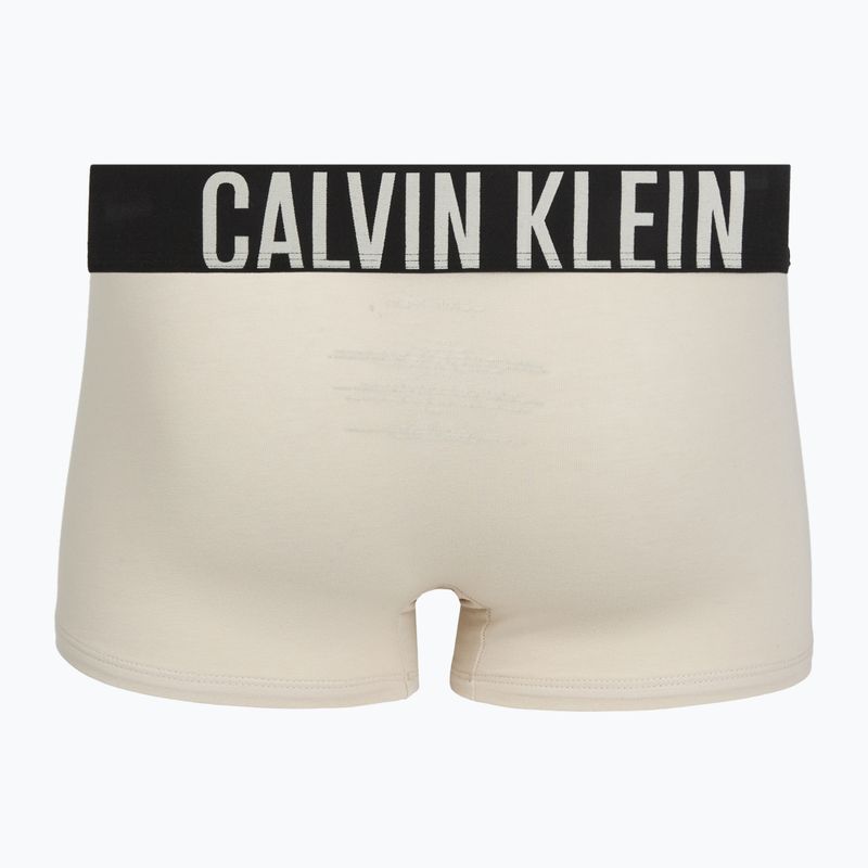 Férfi boxer Calvin Klein 000NB3608A Trunk 3 pár zabpehely/öreg vörösfa/ragyogó türkiz 5