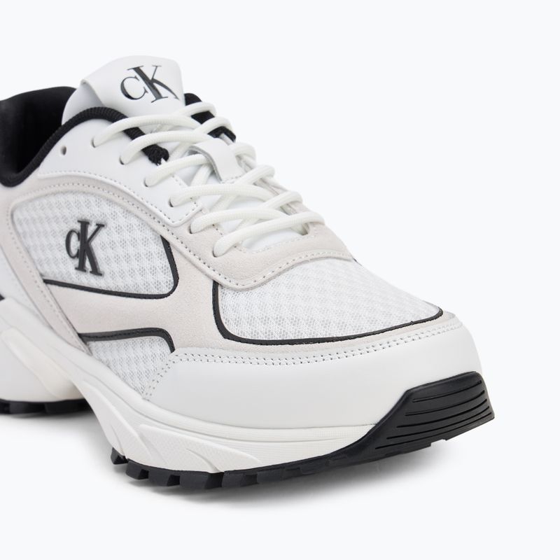 Férfi cipők Calvin Klein YM0YM01379 Hike Runner Mesh MIX bright white/black 7