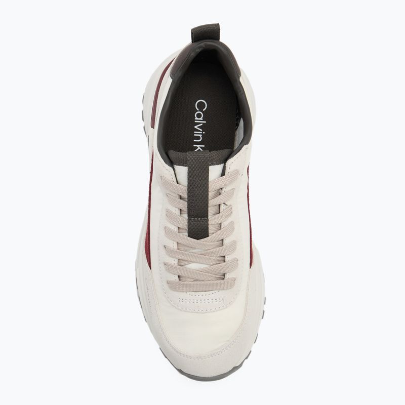 Női cipők Calvin Klein YW0YW02075 Hike Runner MG Nylon Mix lily white/beluga 5