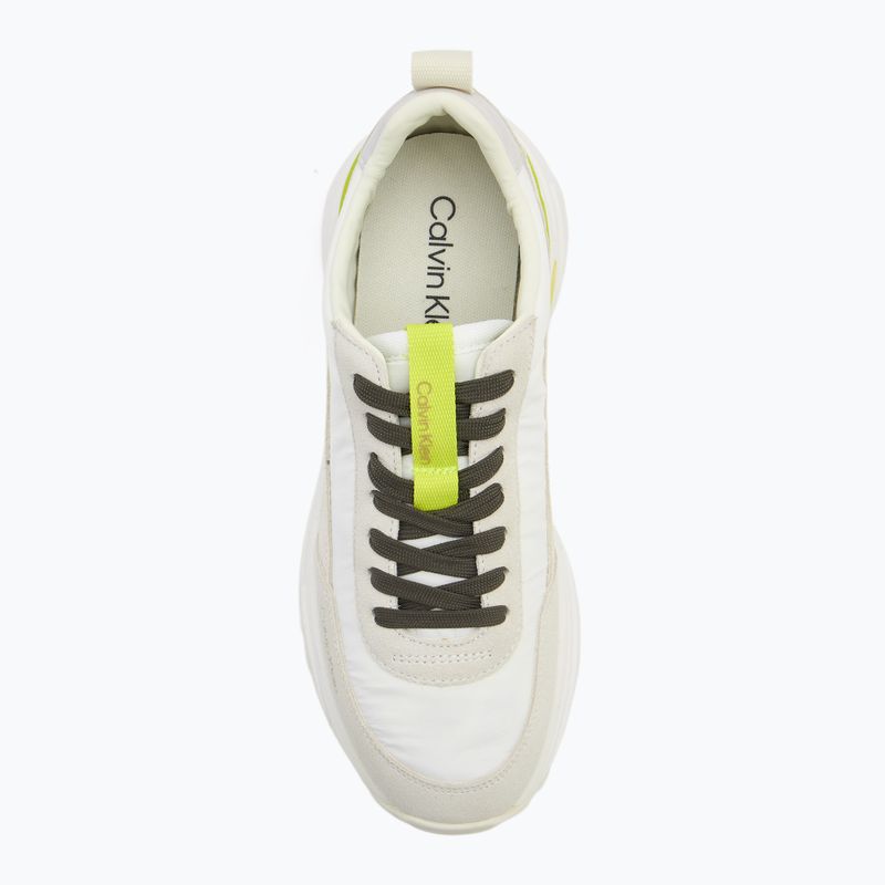 Női cipők Calvin Klein YW0YW02075 Hike Runner MG Nylon Mix bright white/primrose/beluga 5