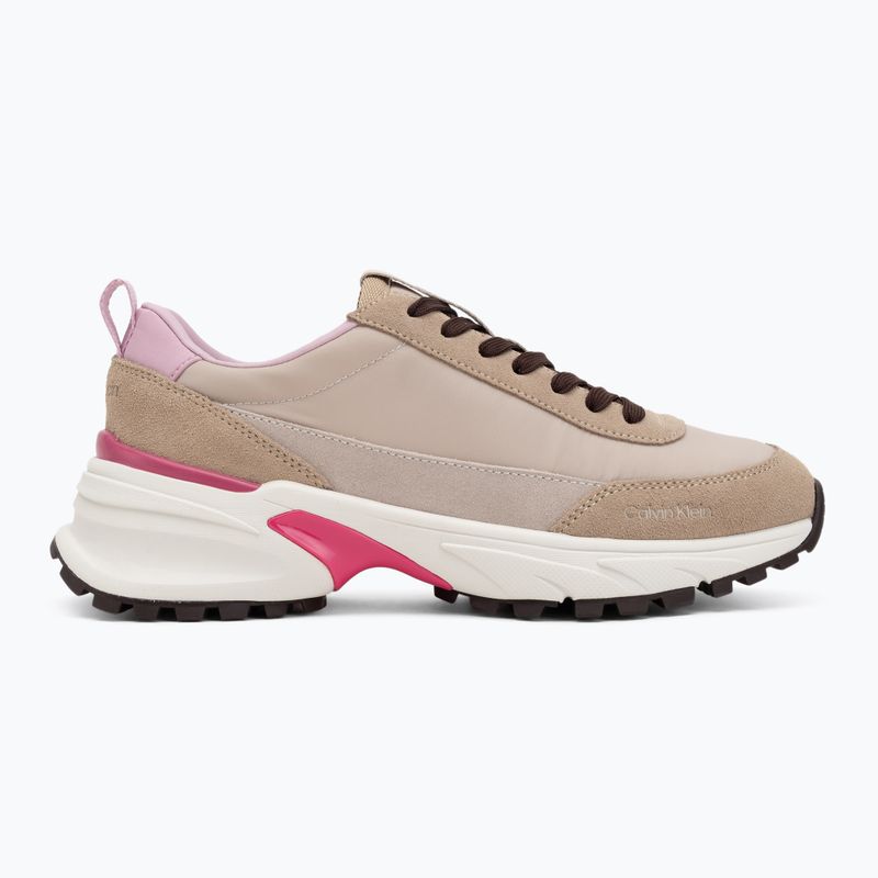 Női cipők Calvin Klein YW0YW02075 Hike Runner MG Nylon Mix chateau/silver mink/pink 2