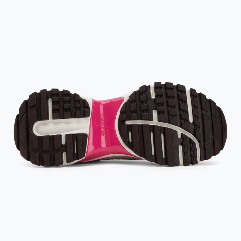 Női cipők Calvin Klein YW0YW02075 Hike Runner MG Nylon Mix chateau/silver mink/pink 4