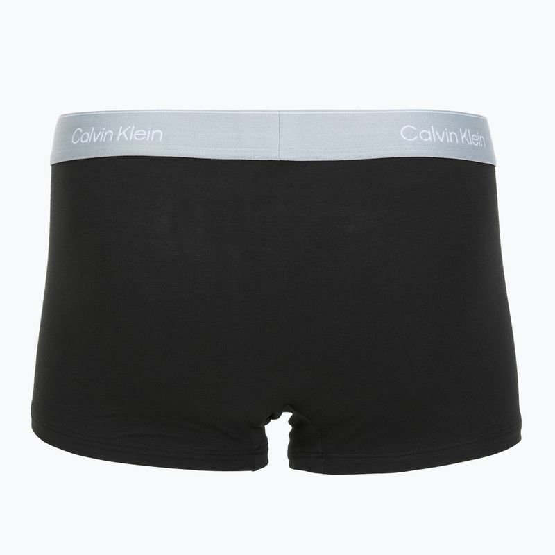 Boxeralsók Calvin Klein LV00NB4389 Low Rise Trunk 3 pár black/adrenaline rush/white/black 6